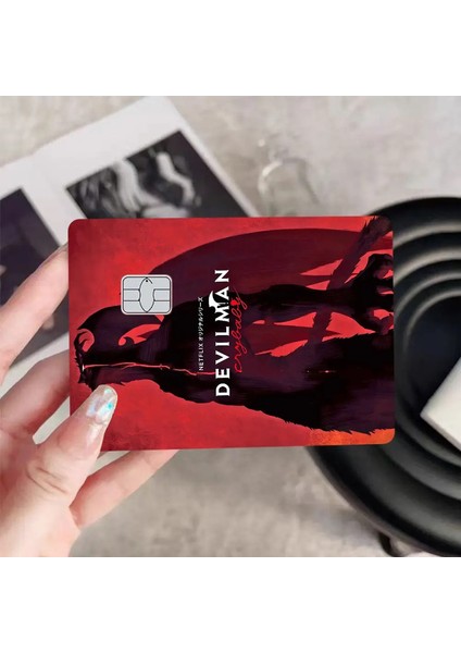 D-Devılman C-Crybaby Anime Anime Karikatür Çıkartma Film Kredi Kartı Bankası Bankası Otobüs Card Z8/boyut: 1 Set (Yurt Dışından)