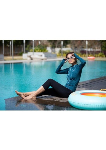 Nabaiji Yüzücü Gözlüğü - Standart Boy - Gri - 100 Ready modelleri