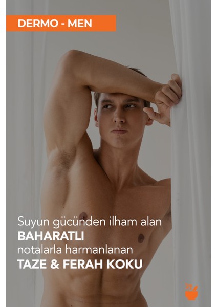 Dermo-Men Roll-On Deodorant Tüm Cilt Tipleri İçin 50 ml Uzun Süreli Ter Kokusu Kontrolü modelleri