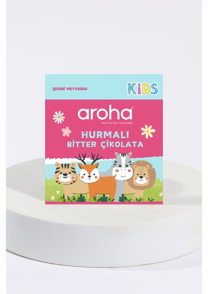 Kids - Hurmalı Bitter Çikolata 28 gr | Şekeri Meyveden
