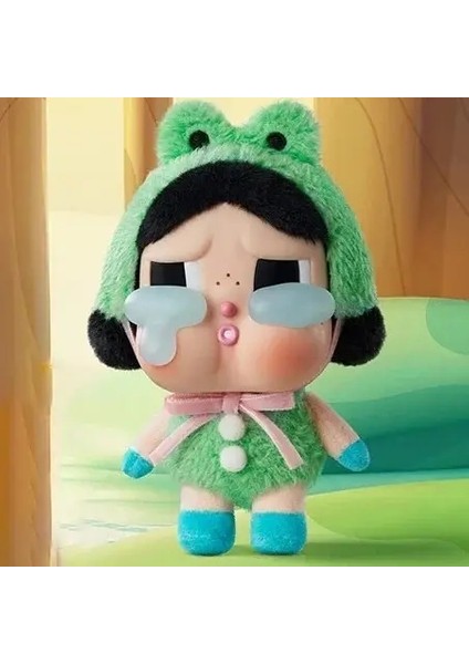Popmart Crybaby Crying Again Serisi Vinil Oyuncaklar Kawaii Anime Action Figür Caixa Caja Sürpriz Su Dolls Kızlar Box-E Yok (Yurt Dışından)