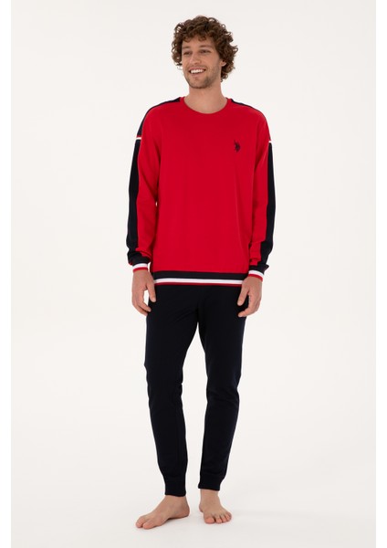Erkek Kırmızı Pijama Takım 50318592-VR030