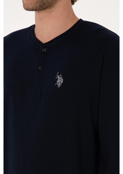 Erkek Lacivert Pijama Takım 50318607-VR033