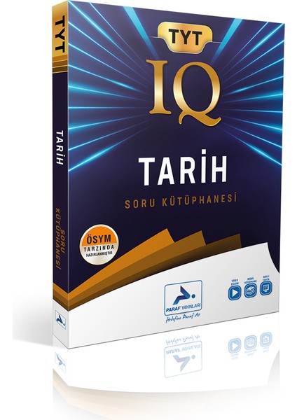 TYT IQ Tarih Soru Kütüphanesi Ciltsiz 2022 Üniversite Hazırlık Kitabı