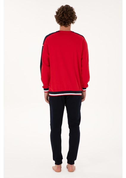 Erkek Kırmızı Pijama Takım 50318592-VR030 indirimleri