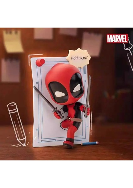 Yeni Marvel Deadpool Serisi Anime Figür Modeli Mini Model Film Oyuncak Animasyon Masaüstü Tide Moda Dekorasyon Oyuncakları E/boyut: ile (Yurt Dışından)