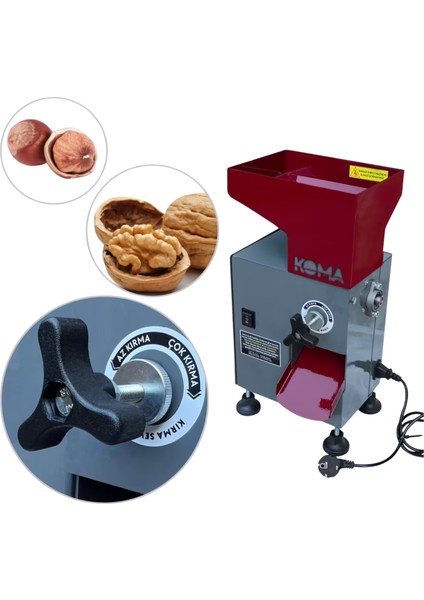 Koma CKK40 Kırmatik 220V Ceviz ve Fındık Kırma Makinesi