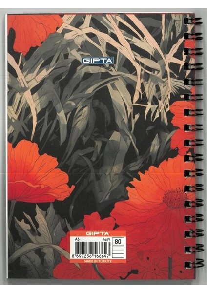 Ibıza Notes A6 Spiralli Karton Kapak 80 Yp. Çizgili Not Defteri fiyatları