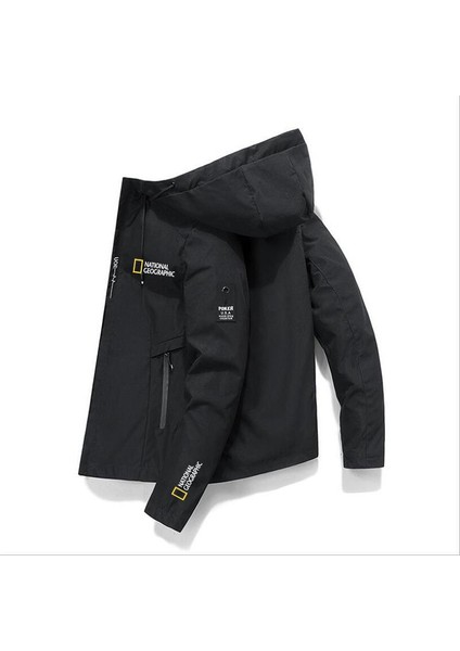 Fermuarlı Spor ve Rahat Kapüşonlu Outdoor Erkek Mont fiyatları