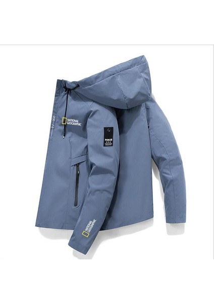 Fermuarlı Spor ve Rahat Kapüşonlu Outdoor Erkek Mont modelleri