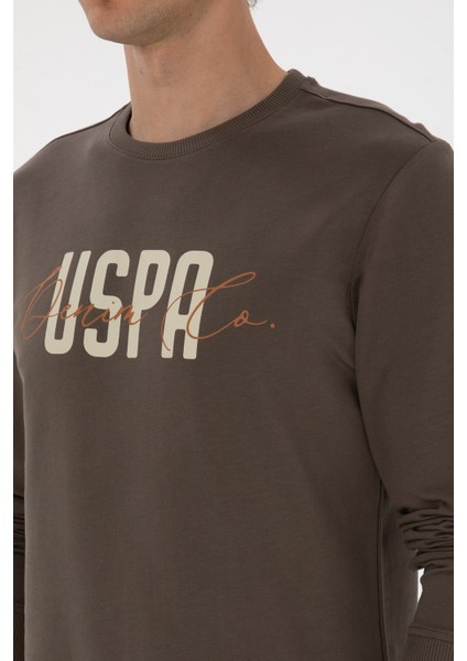 Erkek Vizon Sweatshirt 50315570-VR052