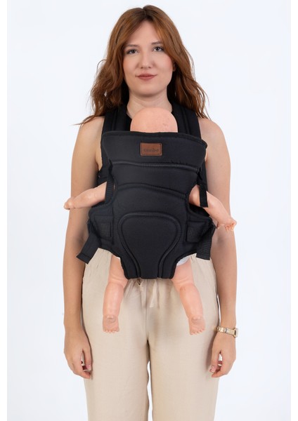 Premium Lüks Bel Destekli Bebek Kanguru - Ergonomi, Kolay Kullanım ve Modern Tasarım