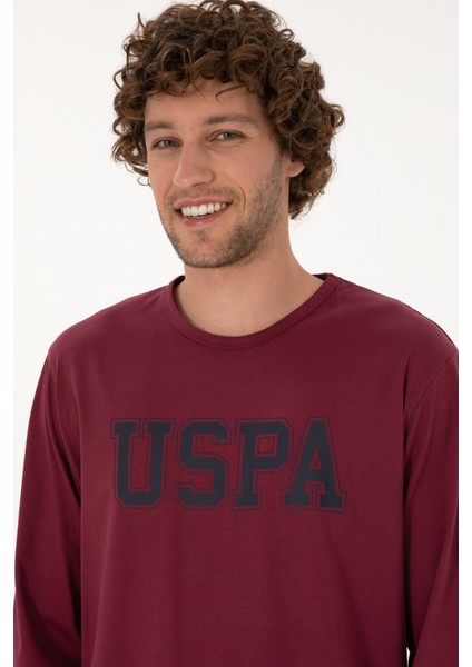 Erkek Vişne Pijama Takım 50318599-VR223 fiyatları