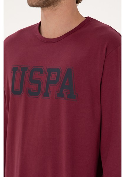 Erkek Vişne Pijama Takım 50318599-VR223