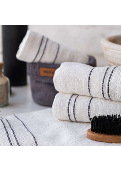 Home Daily 4 Lü Havlu Seti 30X50 Cm-Antrasit fırsatları