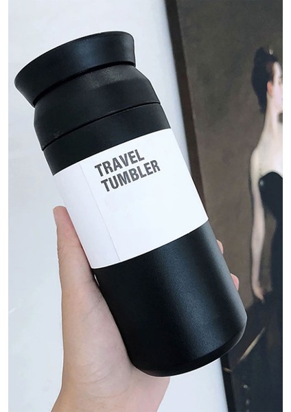 Kişiye Özel 500 ml Paslanmaz Çelik Araç Baskılı Termos 8 Saat Isı Koruma Kahve ve Çay Termosu fırsatları