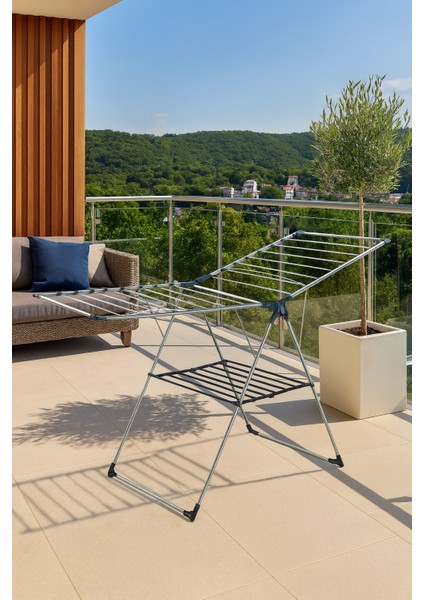 Alüminyum Borulu Alüminyum Çamaşır Kurutma Askısı