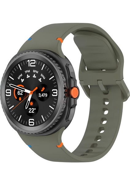 Galaxy Watch 8 40MM / Watch 8 44MM / Watch 6 Classic 46MM Uyumlu Silikon Soft Kordon