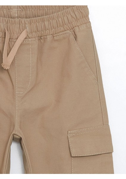 Lcw Kids Bej Beli Lastikli Erkek Çocuk Jogger Pantolon fiyatları