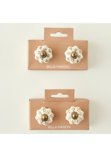 Alora Kulp 4'lü Beyaz (6,5x3x3 cm)