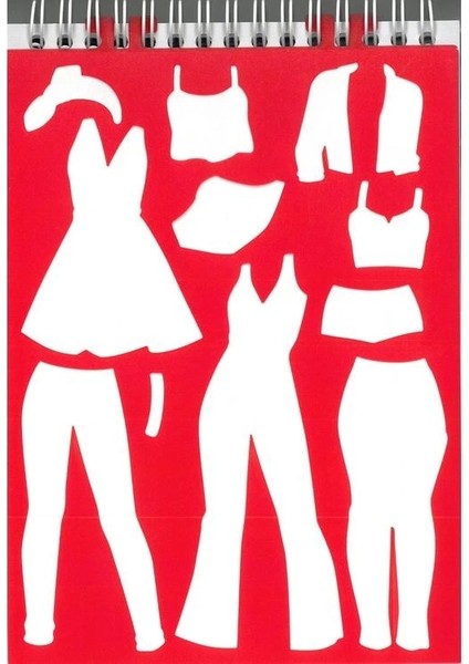 Style On K9006 Stıckerlı Moda Tasarım Defteri 14X20 Sketch Book indirimleri