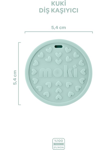 Silikon Kuki Diş Kaşıyıcı Spring Yeşil fiyatları