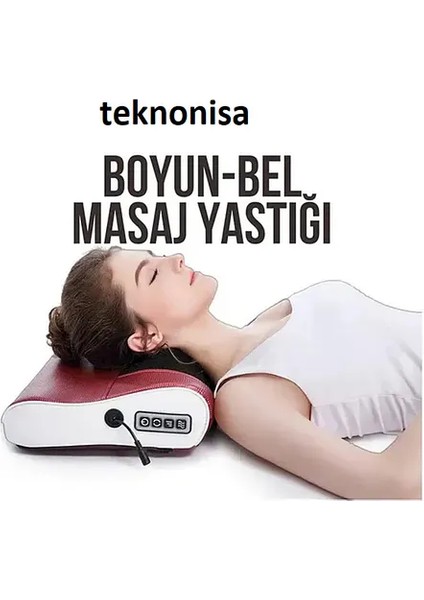 Isıtmalı Boyun Masaj Yastığı Bel Sırt Ovmalı Isıtmalı Yoğurmalı Elektrikli modelleri