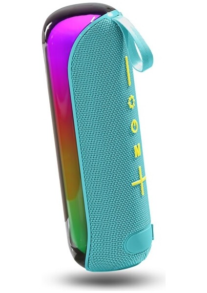 MM45 Rgb Kablosuz Taşınabilir Yeşil Hoparlör