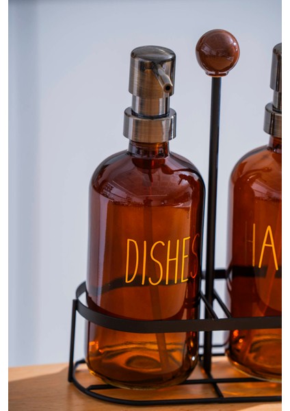 Pierre Metal Standlı Sabunluk Seti - 500 ml fiyatları