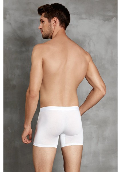 Erkek Çok İnce ve Zarif Pamuk Kumaştan Büyük Beden Boxer 1515P fırsatları