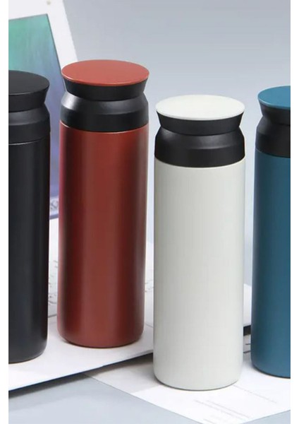 Kişiye Özel 500 ml Paslanmaz Çelik Ay Yıldız Baskılı Termos 8 Saat Isı Koruma Kahve ve Çay Termosu fırsatları