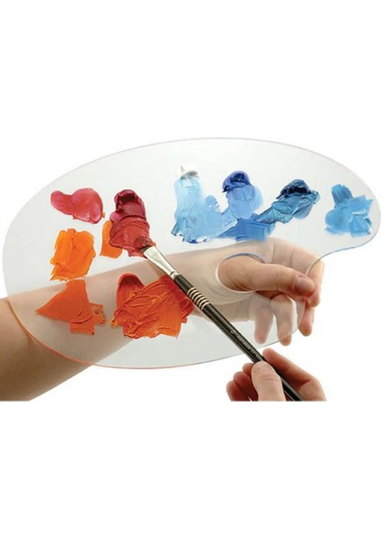 Şeffaf Resim Paleti (35CM x 30CM)