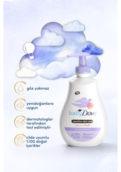 Baby Dove Bebekler İçin Papatyalı Nemlendirici Saç ve Vücut Şampuanı 400 ml fiyatları