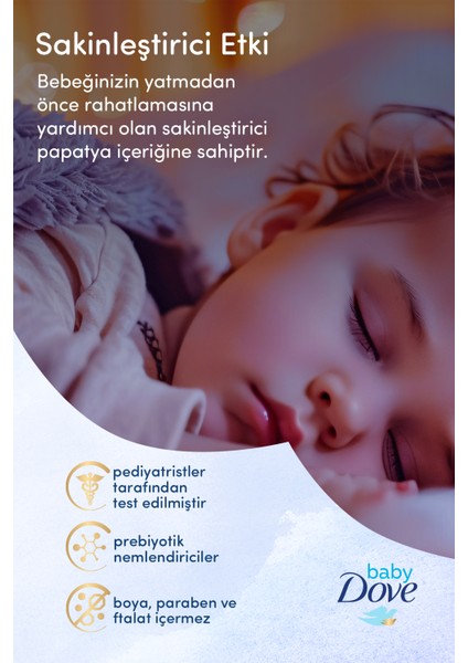 Baby Dove Bebekler İçin Papatyalı Nemlendirici Saç ve Vücut Şampuanı 400 ml fırsatları
