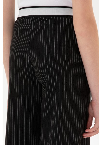 Kadın Siyah Pantolon (Kanvas-Chino) 50317169-VR046