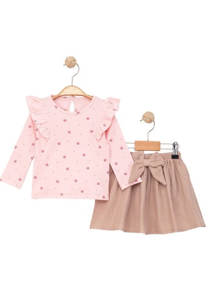 Yıldız Desenli Etekli Takım