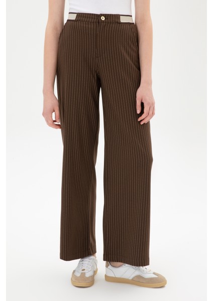 Kadın Kahverengi Pantolon (Kanvas-Chino) 50317169-VR029 fiyatları