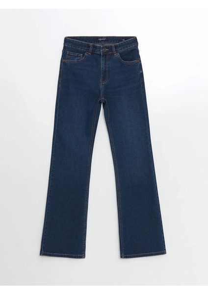 Lcw Jeans Indigo Mars Flare Kadın Jean Pantolon indirimleri