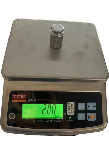 Dönerci Terazisi Paslanmaz Onaylı 6 - 15 kg