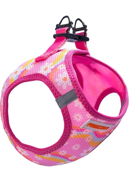 Daisy Air-Mesh Göğüs Tasması Kedi Köpek Göğüs Tasması Papatya Desenli Köpek Tasması indirimleri