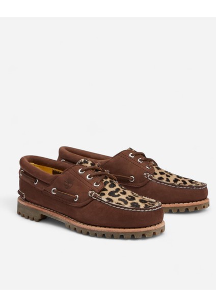 Authentic BOAT SHOE Kadın Medium Brown Nubuck Tekne Ayakkabısı TB0A2GNVEM51 modelleri