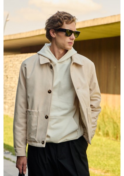 Erkek Süet Kapitoneli Mont Ceket Taş fiyatları