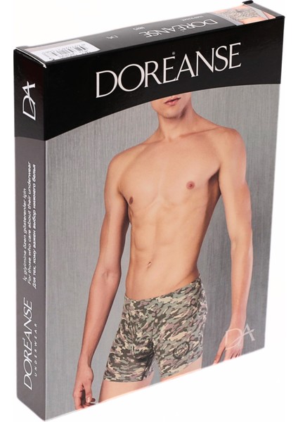 Erkek Modal Kamuflaj Baskılı Torbalı Normal Paça Boxer 1815 modelleri