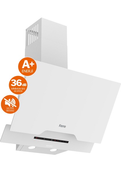 Fryart&flowart Solivra Sessiz Davlumbaz Elektrikli Beyaz Ank. Set (D064-SA + MS263 + QEP63CB) fiyatları