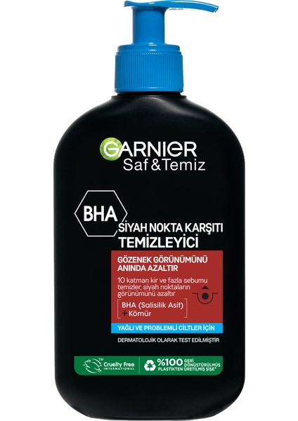 Saf & Temiz Siyah Nokta Karşıtı Temizleyici 250 ml