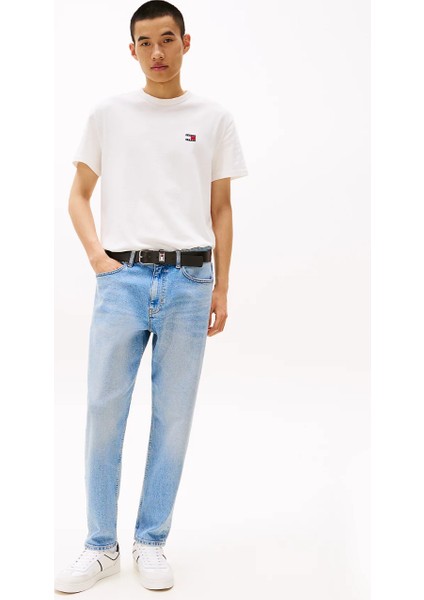 Th DM0DM20322 Tjm Reg Badge Tee Ext Erkek Tshırt fırsatları