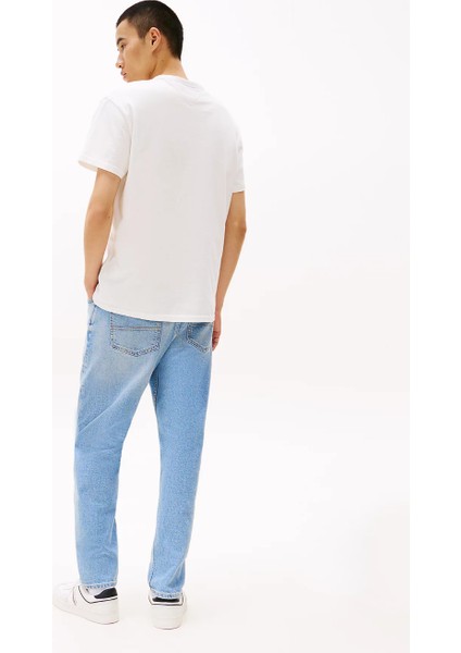 Th DM0DM20322 Tjm Reg Badge Tee Ext Erkek Tshırt indirimleri