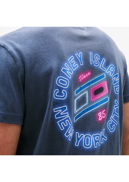 Jeans Novelty Fair Erkek Mavi T-Shirt.0gy fırsatları