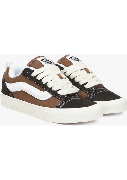 Knu Skool Renk Bloklu Erkek Kahverengi Sneaker.- fiyatları