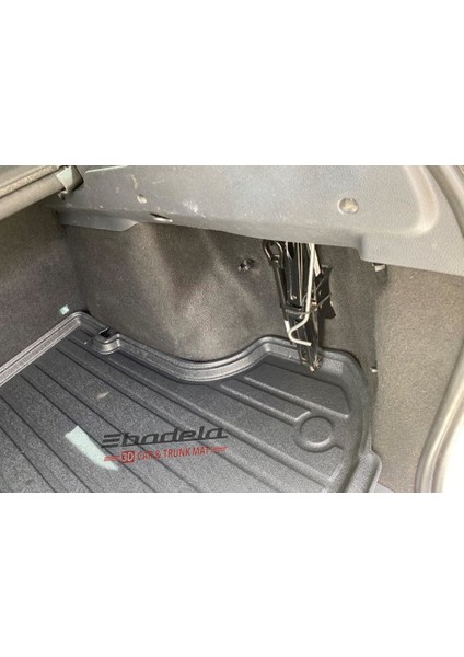 2019 Dacia Logan Mcv (5 Koltuk) 3D Kauçuk Bagaj Havuzu
